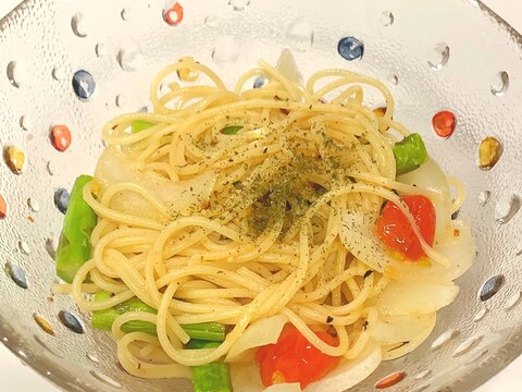 簡単野菜ペペロンチーノ